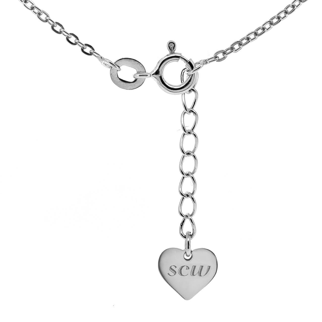 Silver chain discount diamond cut