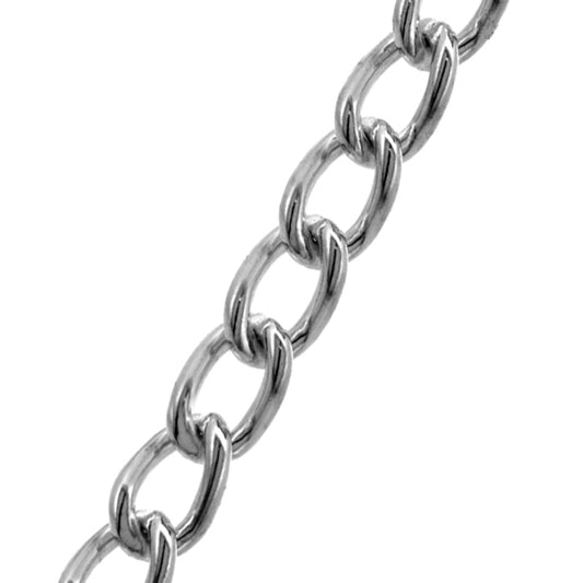 Curb Chains – Silver Chain Wholesale